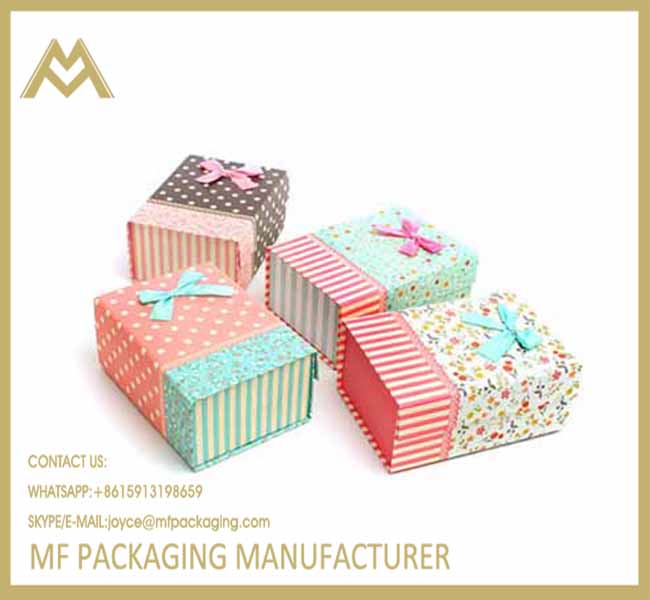 collapsible online shop decorative cardboard folding gift boxes