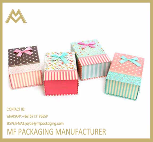 collapsible online shop decorative cardboard folding gift boxes