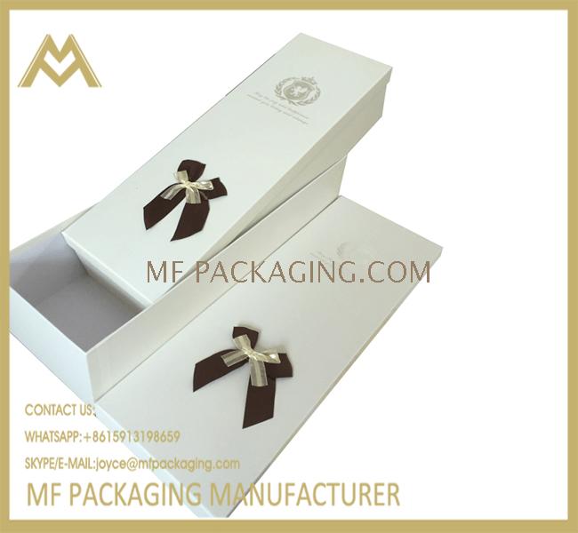 wedding cardboard gift box ribbon decoration