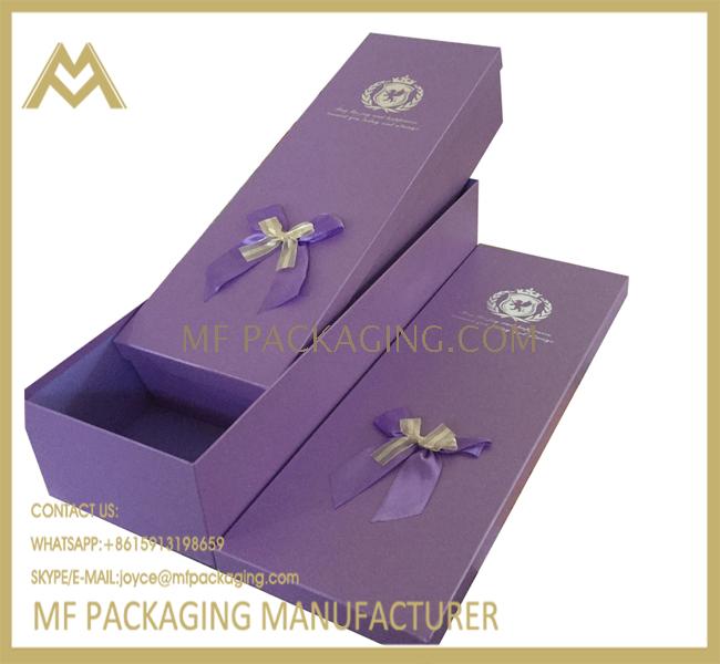 wedding cardboard gift box ribbon decoration