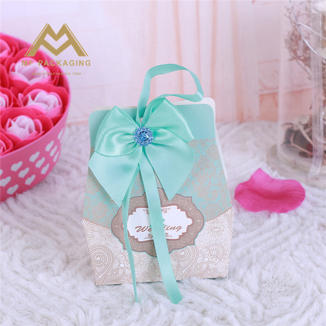 diamond ring style gift box candy favors paper bag wedding